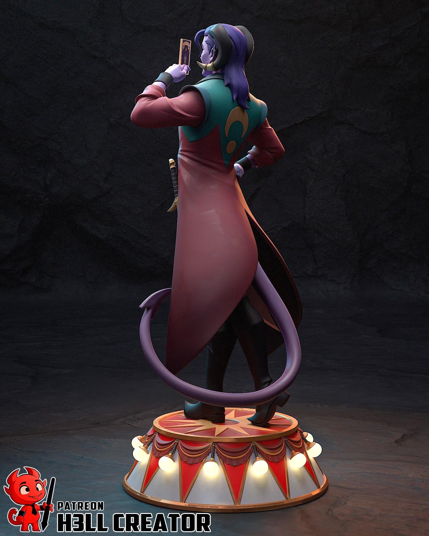 Mollymauk | Fantasy | DnD | Tiefling | Mage | Power | Magic