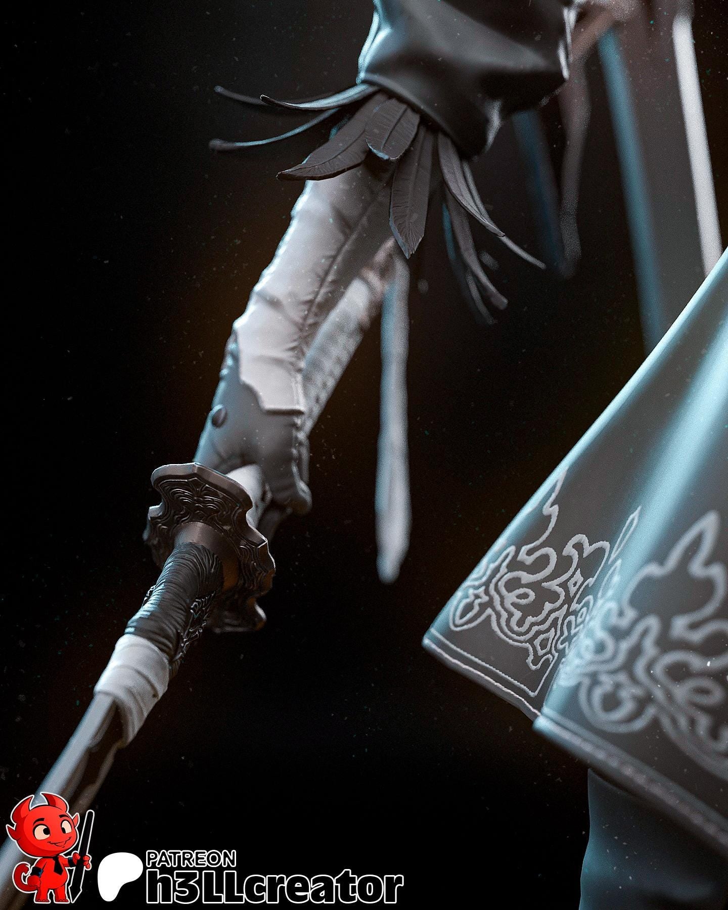 2B | Nier Automita | Anime | Action Figure | Model | Sci-Fi | Collectable | Fantasy |