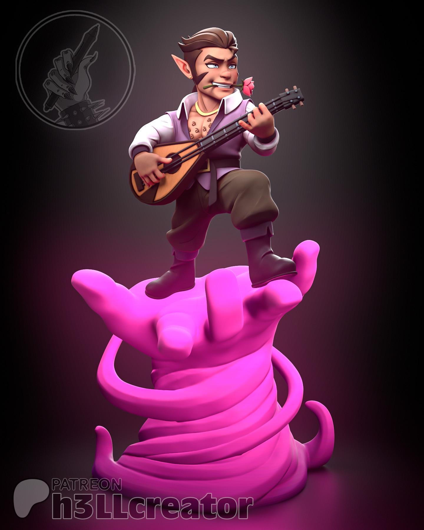 Scanlan | Bard | Gnome | Fantasy | DnD | Vox Machina |