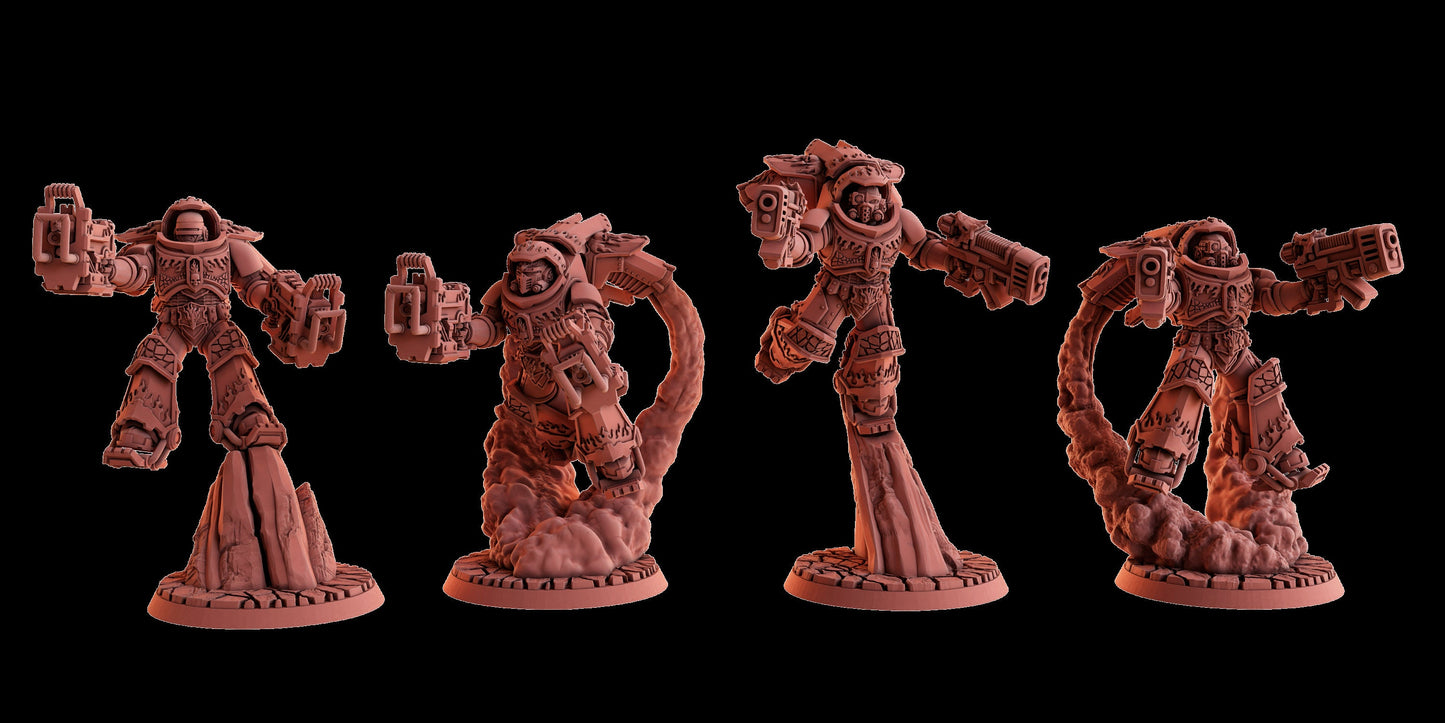 Jump Troopers| Fantasy| 40k| DakkaDakka | Marines | Space | Shock Troopers | Tabletop| Gaming| WarGaming|