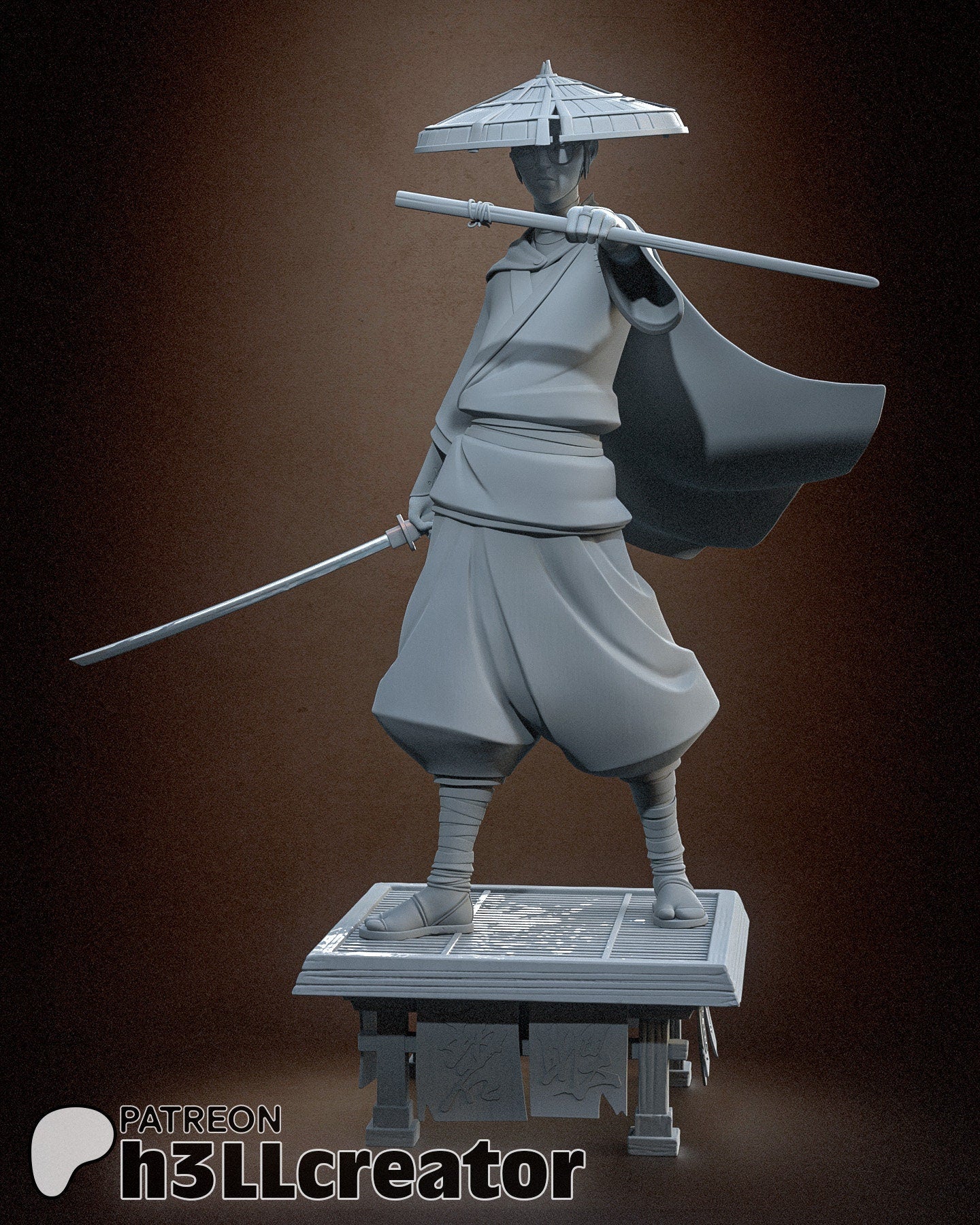 Mizu | Figurine | Model | Miniature | Historical | Japanese | Anime | Samurai |