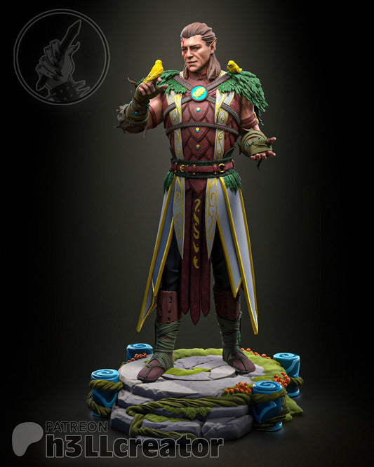 Halsin | Dungeon and Dragons | DnD | Baldurs Gate 3 | Fantasy | Druid | Wizard | Sculpture |