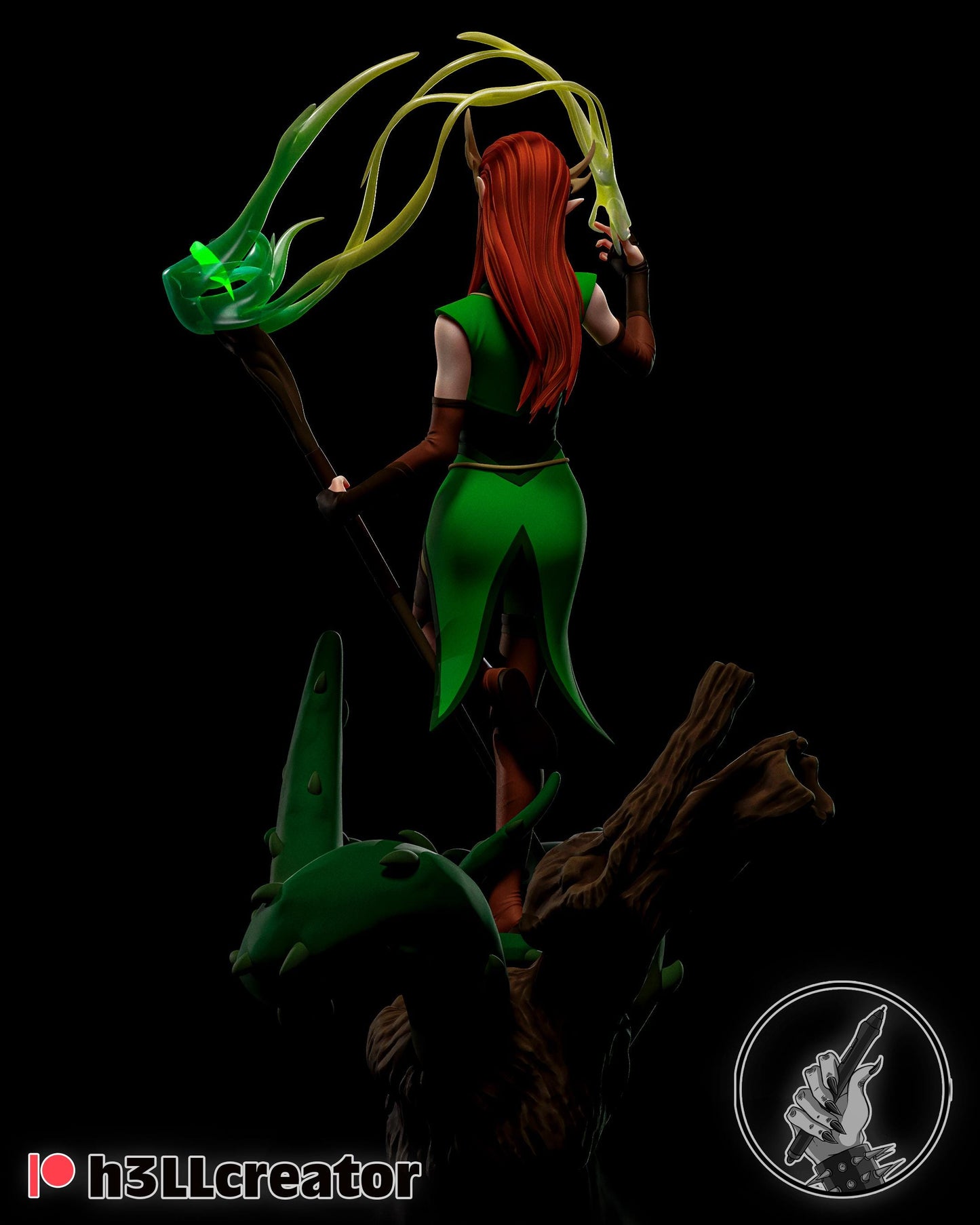 Keyleth | Druid | Vox Machina | Elf | Wizard | DnD | Critical Role | Dungeon and Dragons | Fantasy | Mystical | Quest | Explorer
