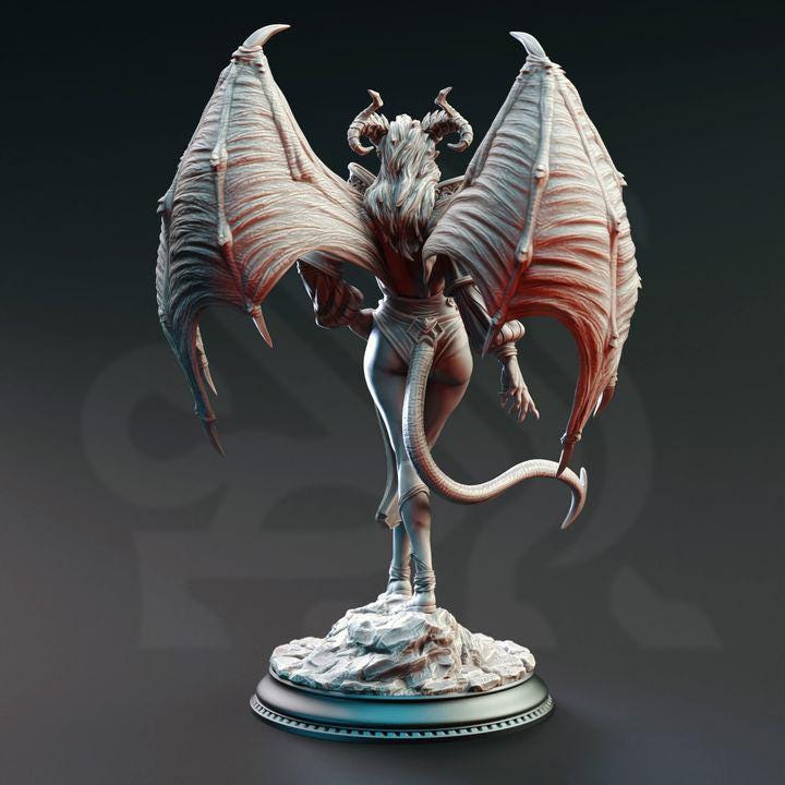 Succubus | Demoness | Fantasy | DnD | Tabletop | Female | Magic | Wizard | Sorceress |