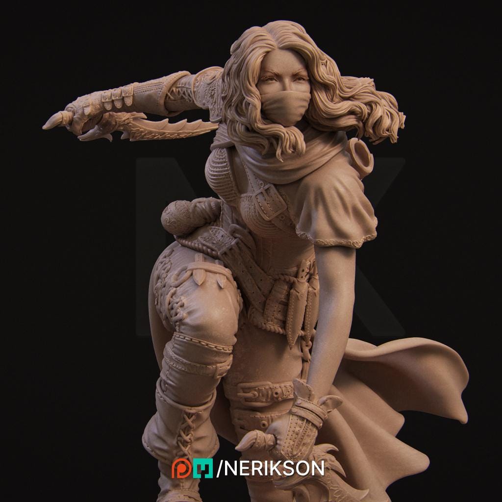 Assassin | Female | Enika | Female Assassin | Fantasy | Daggers | Thief | Rouge | Burglar |