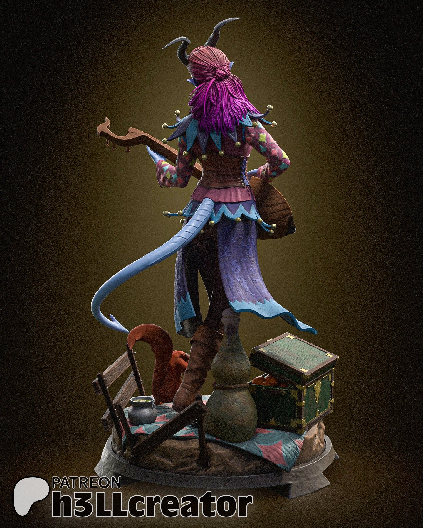 Alfira| Dungeon and Dragons | Baldur's Gate | Fantasy | Model | Figure |