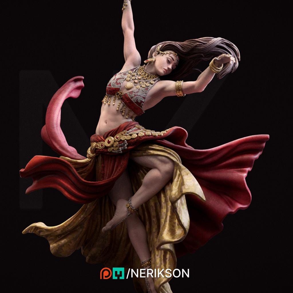 Dancer | Gypsy | Artist | Flowing | Rouge | Bard | Entertainer | Model | Poser | Fantasy | Performer |