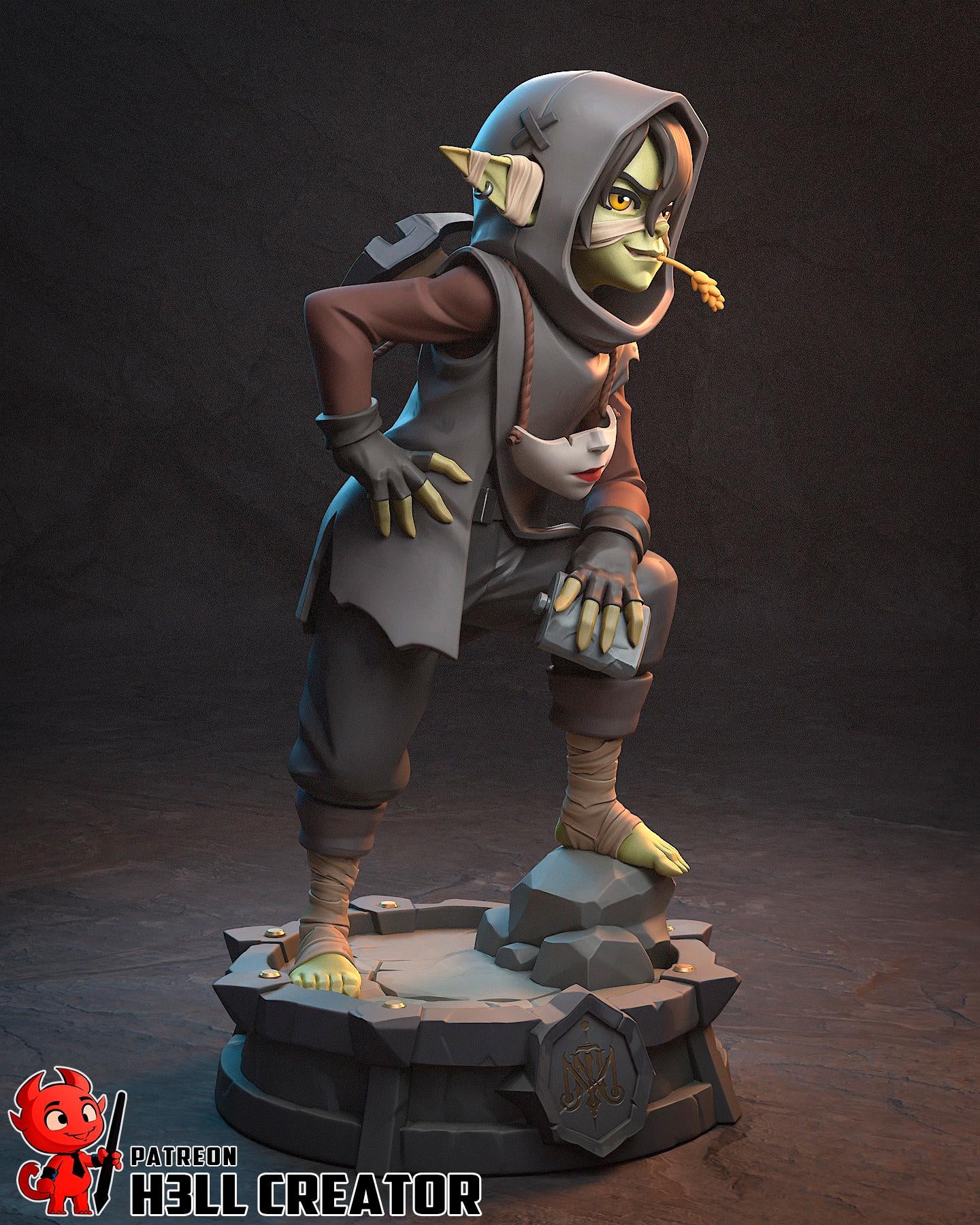 Nott | Gobling | Rouge | DnD | Mighty Nein | Mighty Nine | Fantasy |