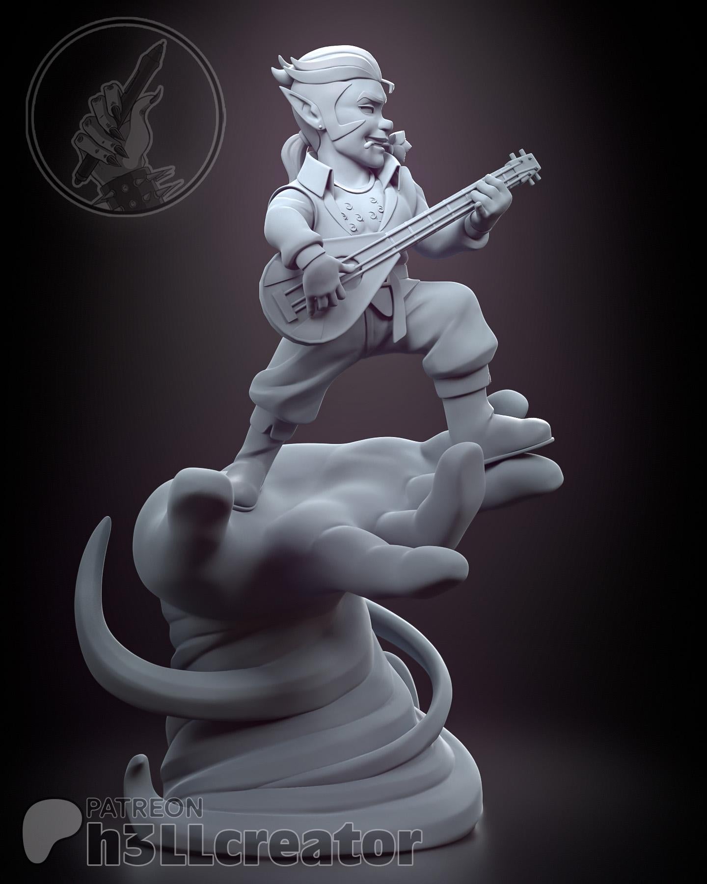 Scanlan | Bard | Gnome | Fantasy | DnD | Vox Machina |