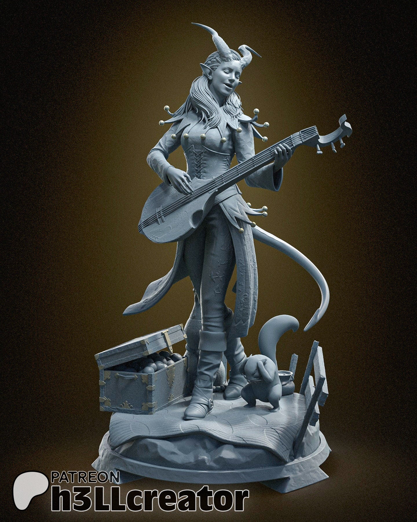 Alfira| Dungeon and Dragons | Baldur's Gate | Fantasy | Model | Figure |