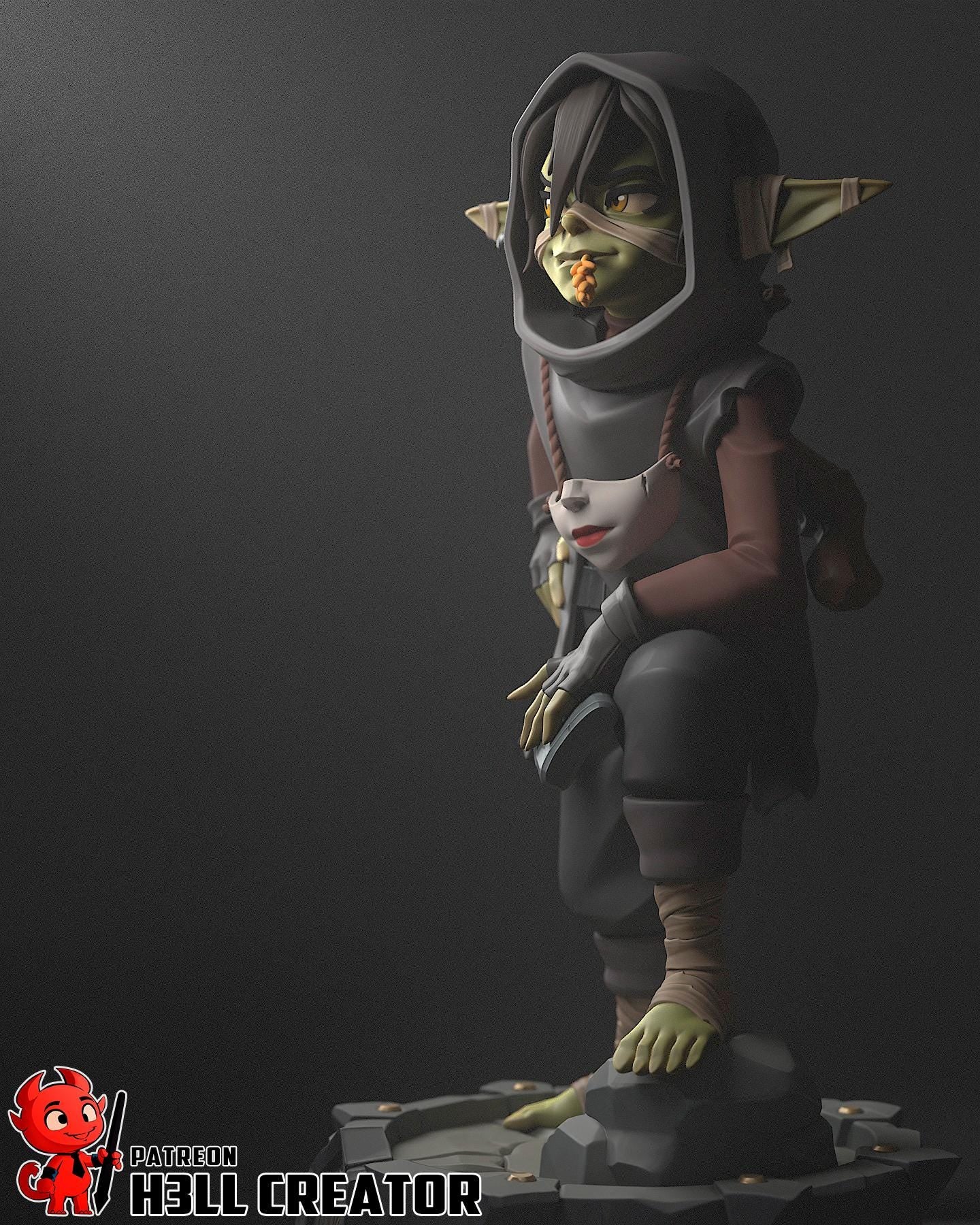 Nott | Gobling | Rouge | DnD | Mighty Nein | Mighty Nine | Fantasy |