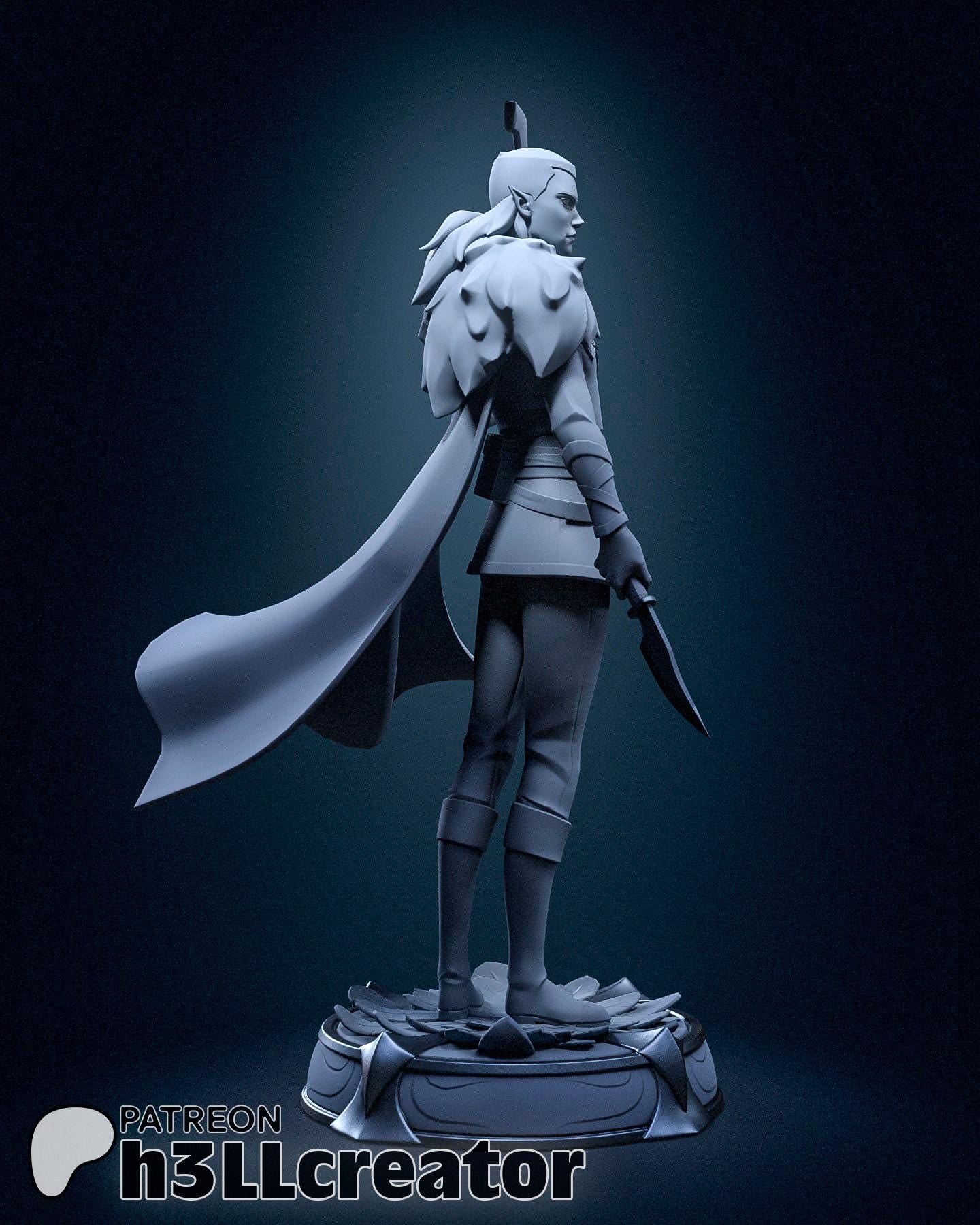 Vaxildan | Critical Roll | Vox Machina | Rouge | Assassin | Twin | DnD | Dungeon and Dragons | Thief | Fantasy | Bandit | Half Elf |