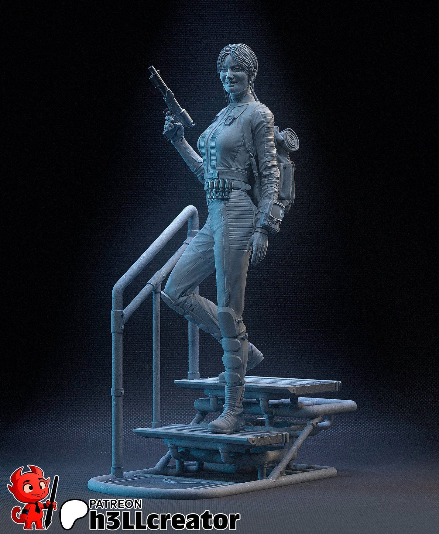 Lucy | Fallout | Fantasy | Wasteland | Wonderer | Sci-Fi | Future | Apocalypse | Nuclear Fallout | Adventure | Model | Scenery |