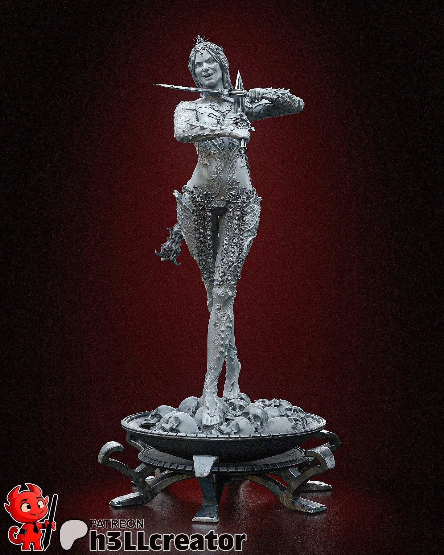 Orin | Wizard | Blood Magic | Fantasy | Dungeon and Dragons | Baldurs Gate | Villainess | Powerful | Sorceress | Baal |
