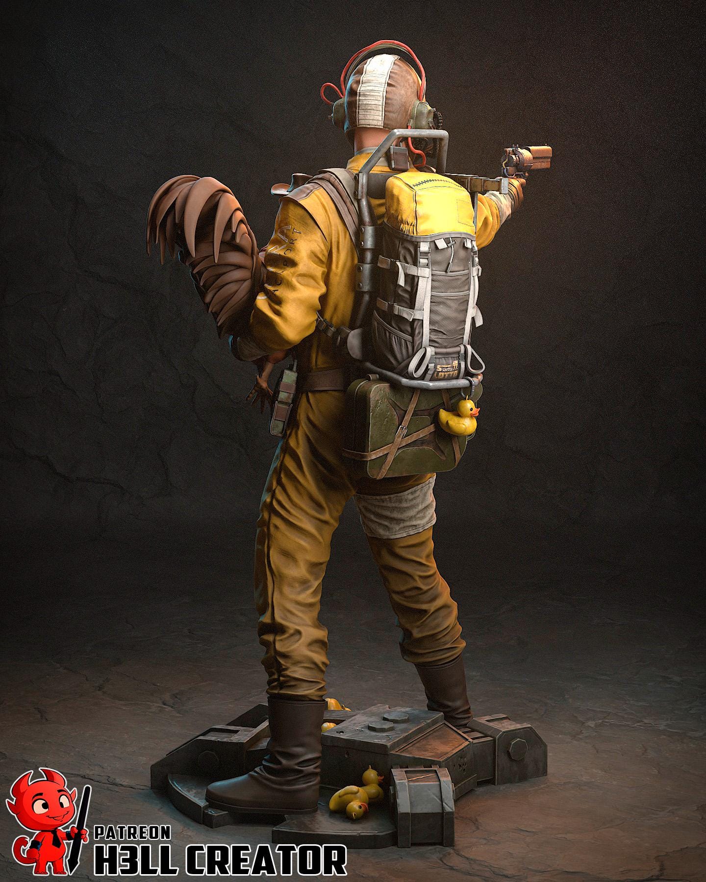 Arc Raider | Sci-Fi | Battle Royale | Fiction | Fighter | Chicken | Prize | GOOP |
