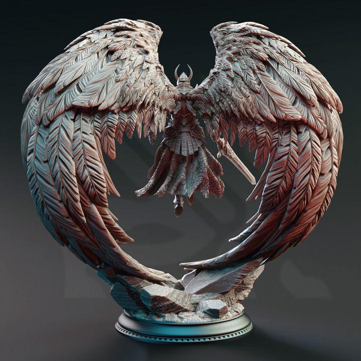 Angel | Arch Angel | Warrior | Warlord | Wings | Winged Angel | Angel of War | DnD | Fantasy | Paladin | Ascended | Celestial |
