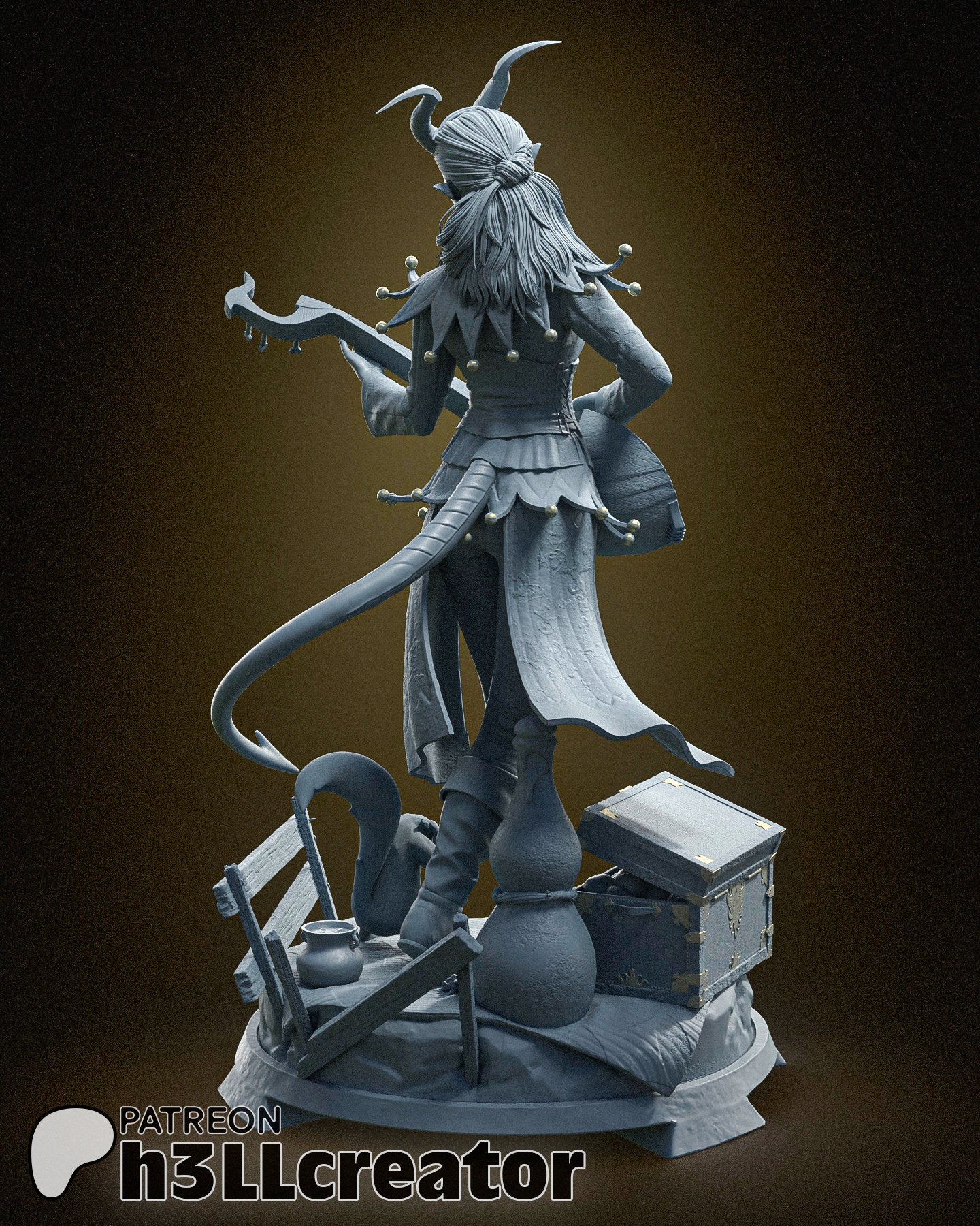 Alfira| Dungeon and Dragons | Baldur's Gate | Fantasy | Model | Figure |