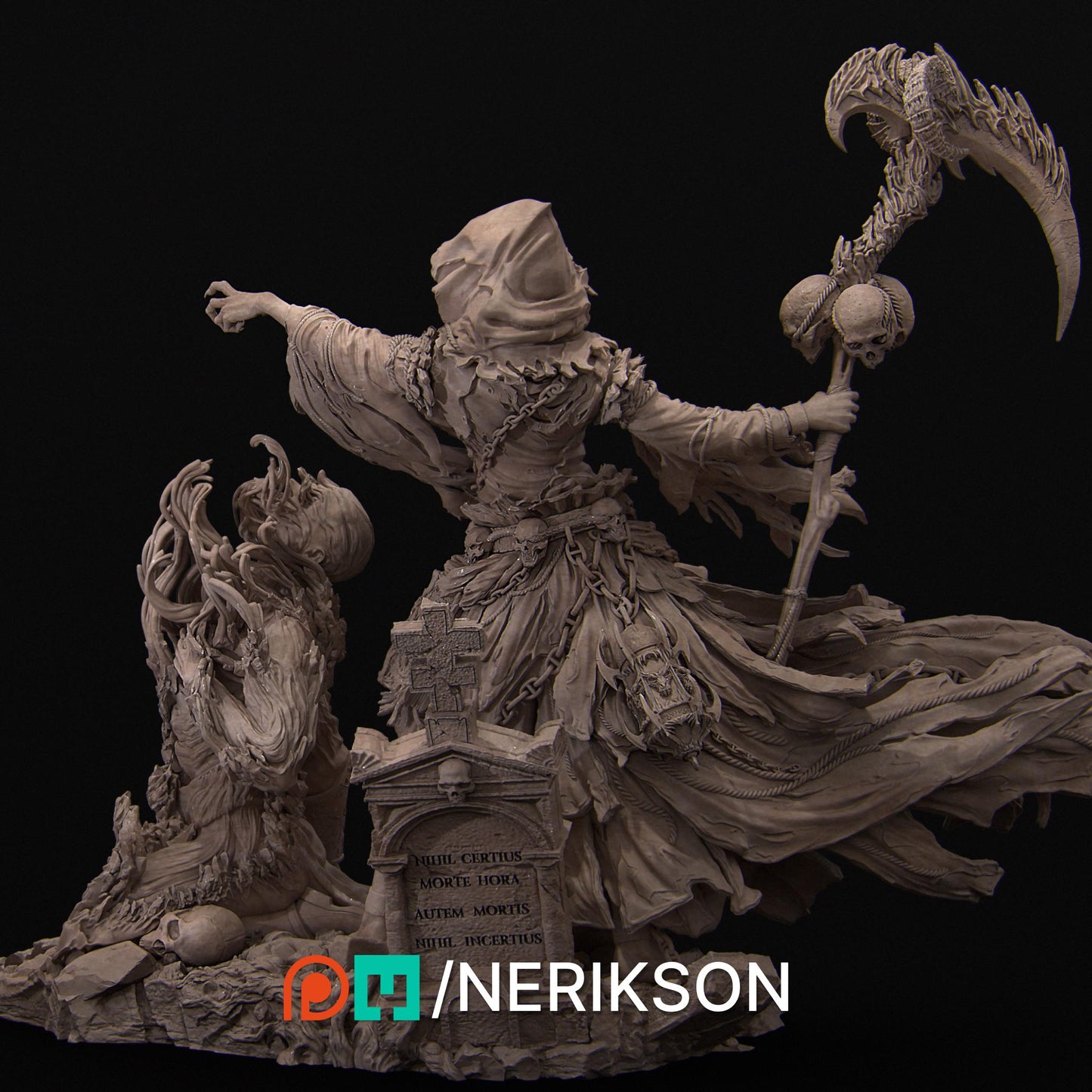 Reaper | Grim Reaper | Fantasy | Death | Lore | DnD | Tabletop | Figure | Model | Character | Soul Harvesting | Necromancer